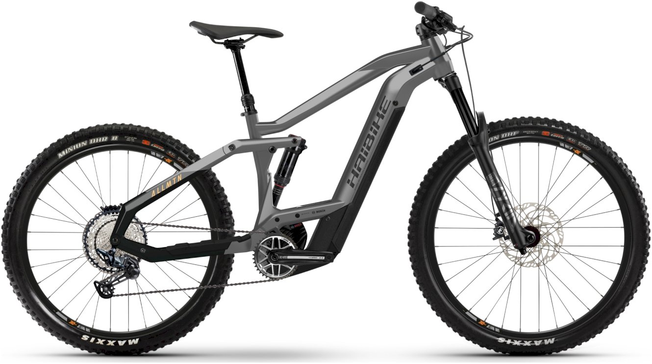 Haibike AllMtn 4 MTB Fully cool grey/ black matte