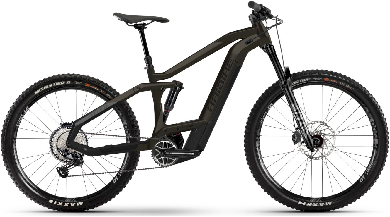 Haibike AllMtn 5 MTB Fully black/ titan matte/glossy