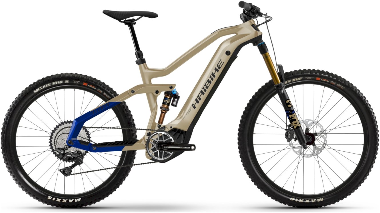 Haibike AllMtn 7 MTB Fully coffee/ black/ blue