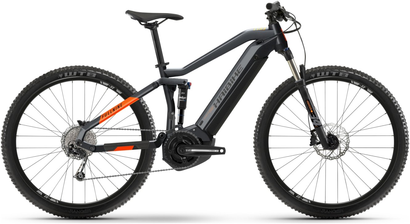 Haibike FullNine 4 MTB Fully cool grey/ lava matte