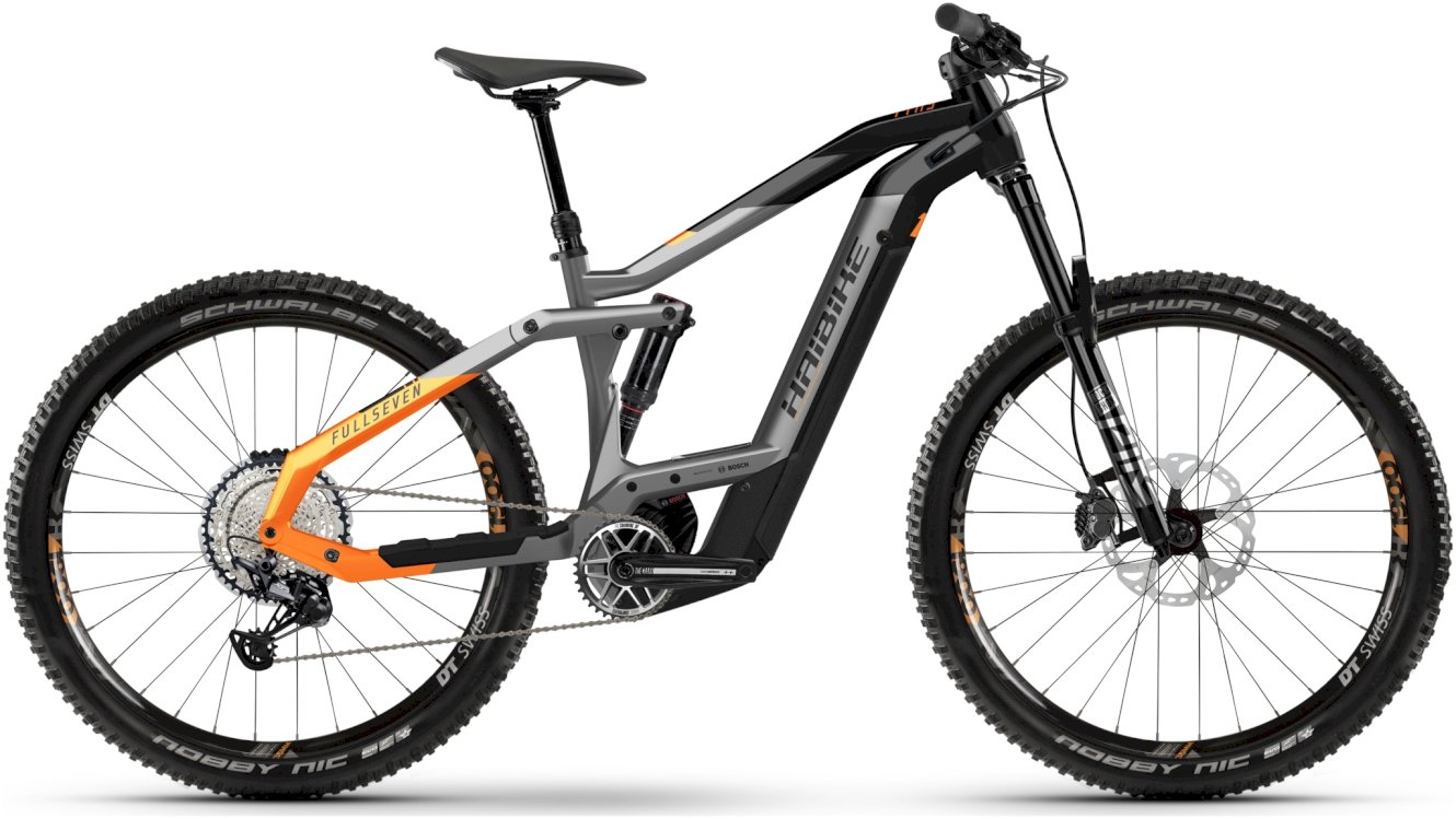 Haibike FullSeven 10 MTB Fully titan/ black/ lava matte