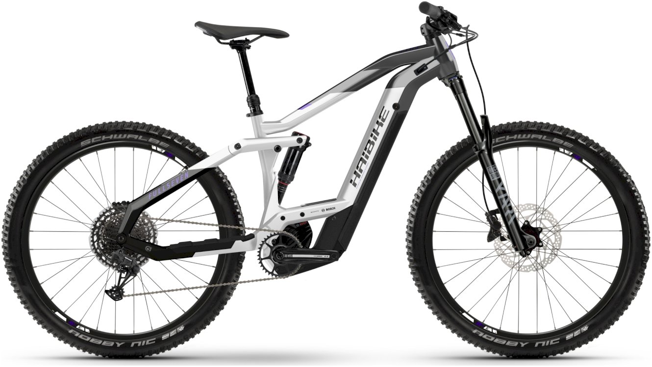 Haibike FullSeven 8 MTB Fully anthracite/ white/ black