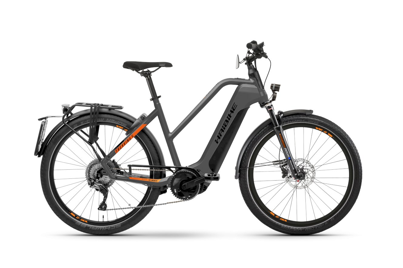 Haibike Trekking S 10 Mid titan/lava matt