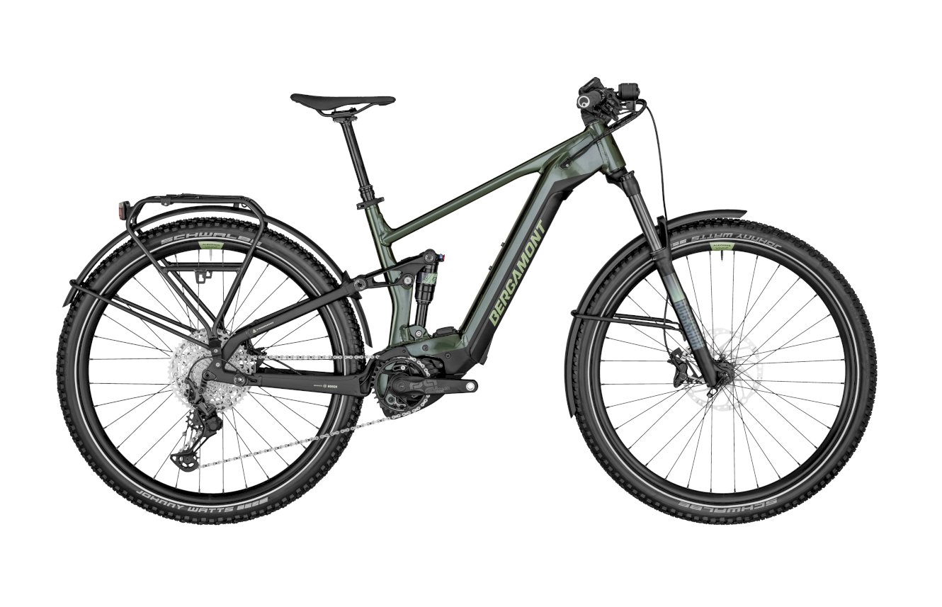 Bergamont E-Contrail SUV Expert Diamant greenish anthracite (shiny)