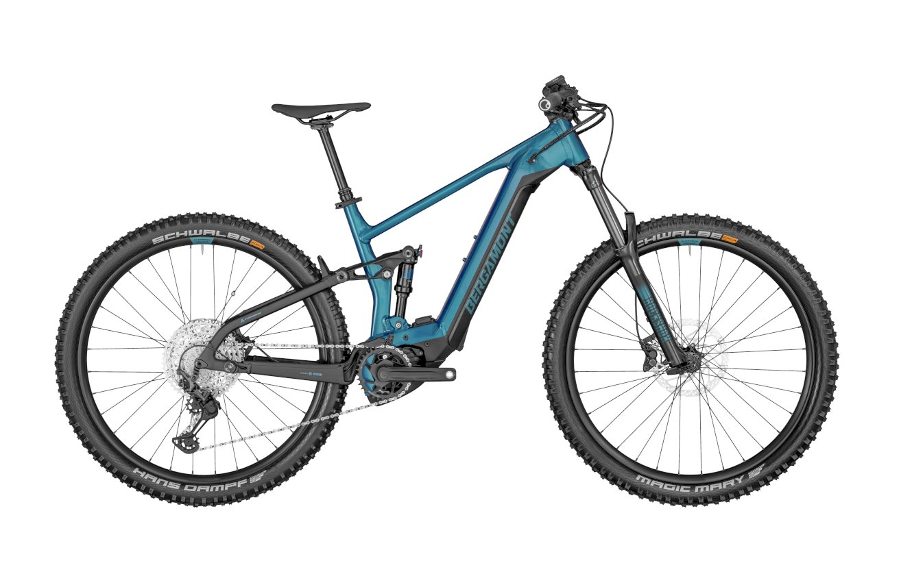 Bergamont E-Trailster Pro Diamant turquoise (shiny)