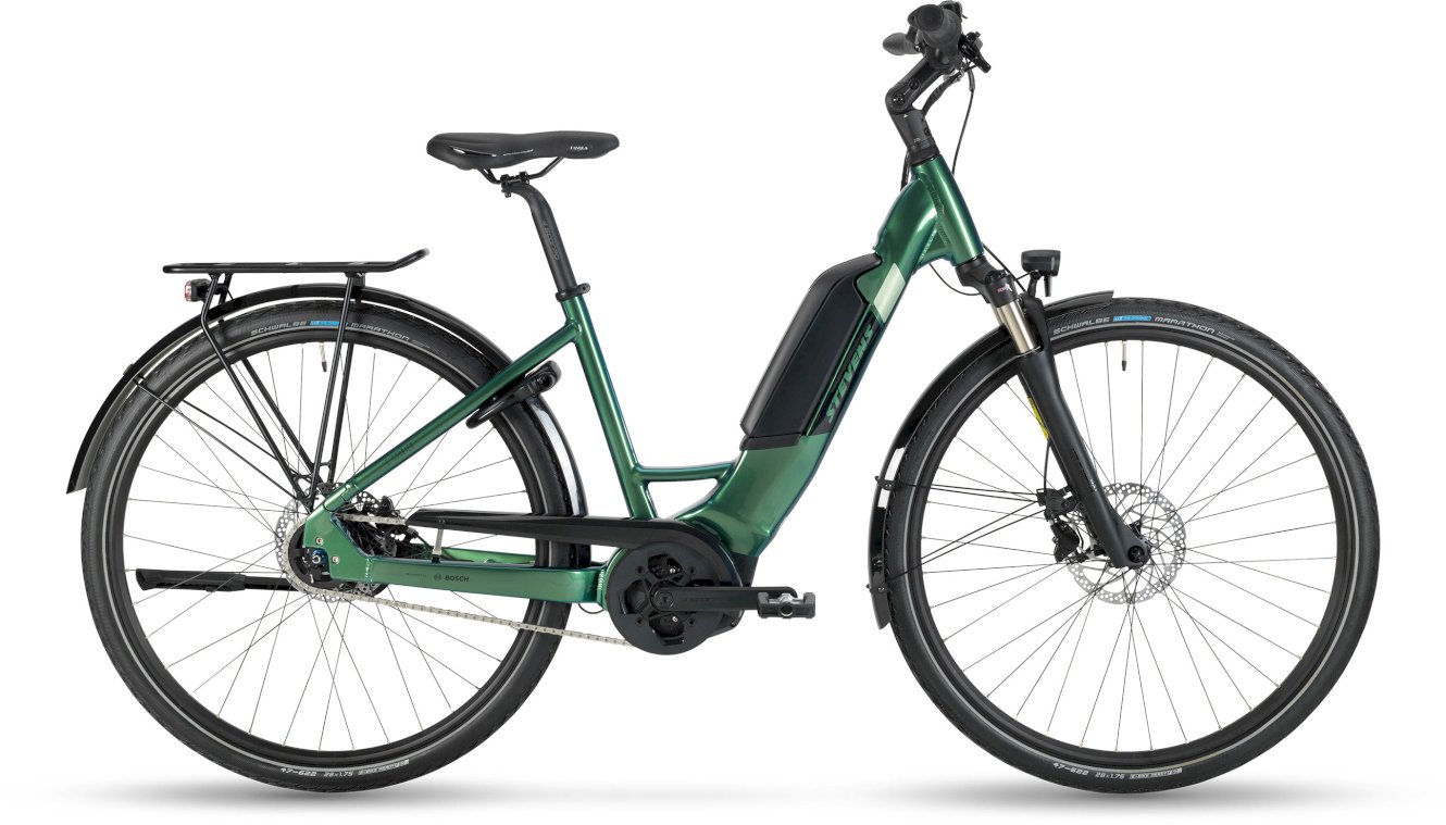 Stevens E-Courier Forma Electric Blue Green