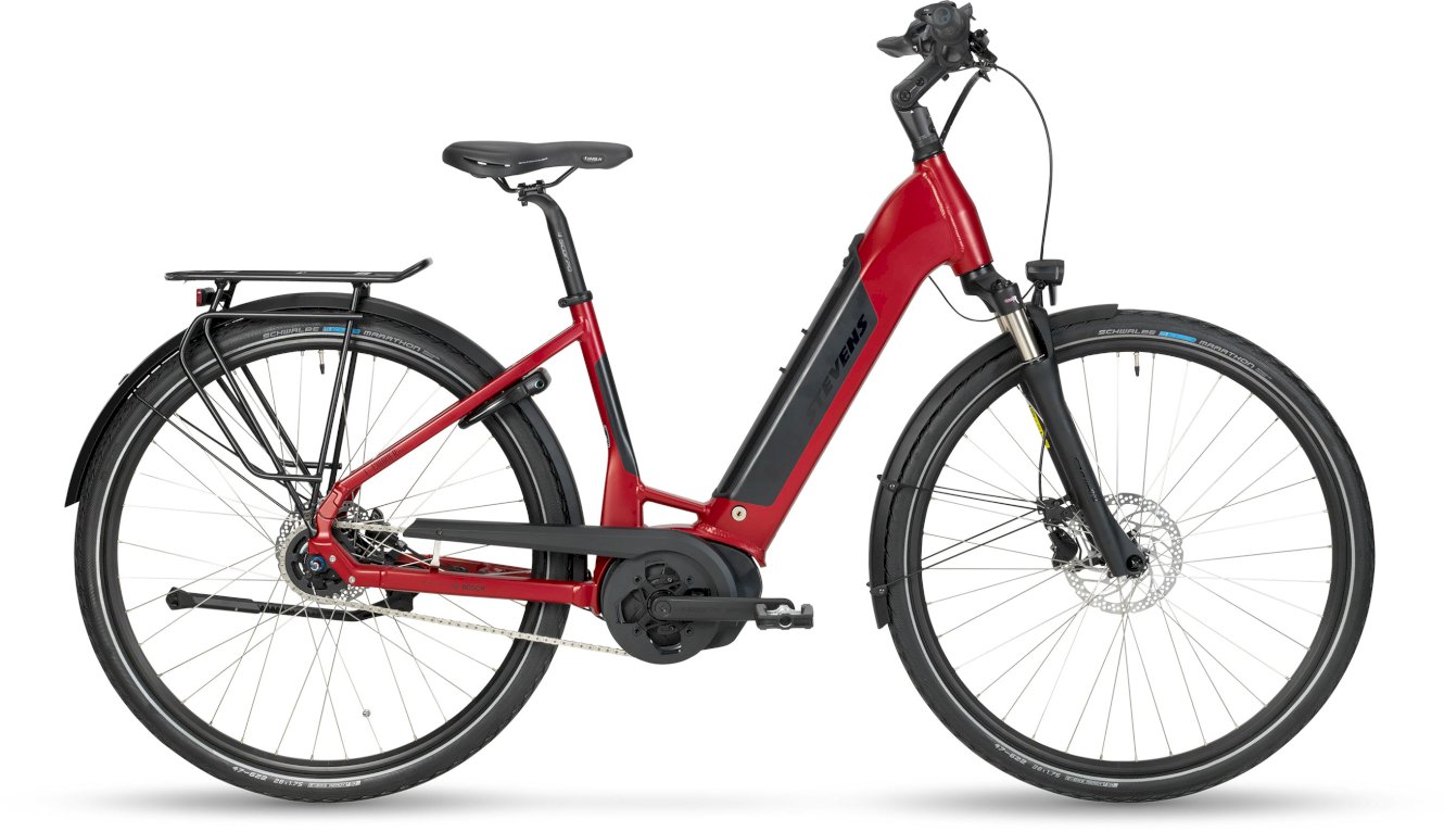 Stevens E-Courier PT5 Forma Red Pepper