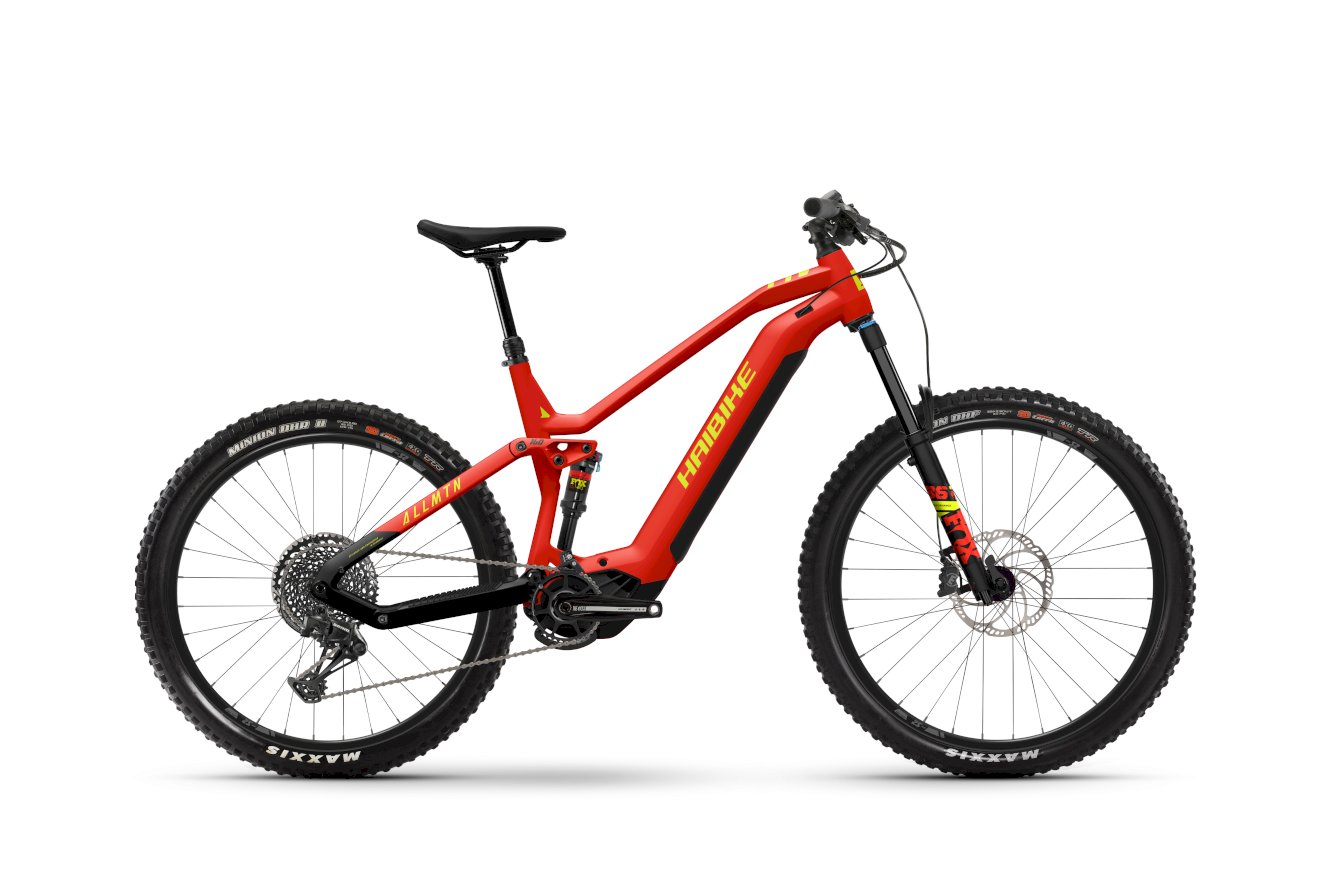 Haibike AllMtn 7 Diamant MATTE_RED_BLK_NEON