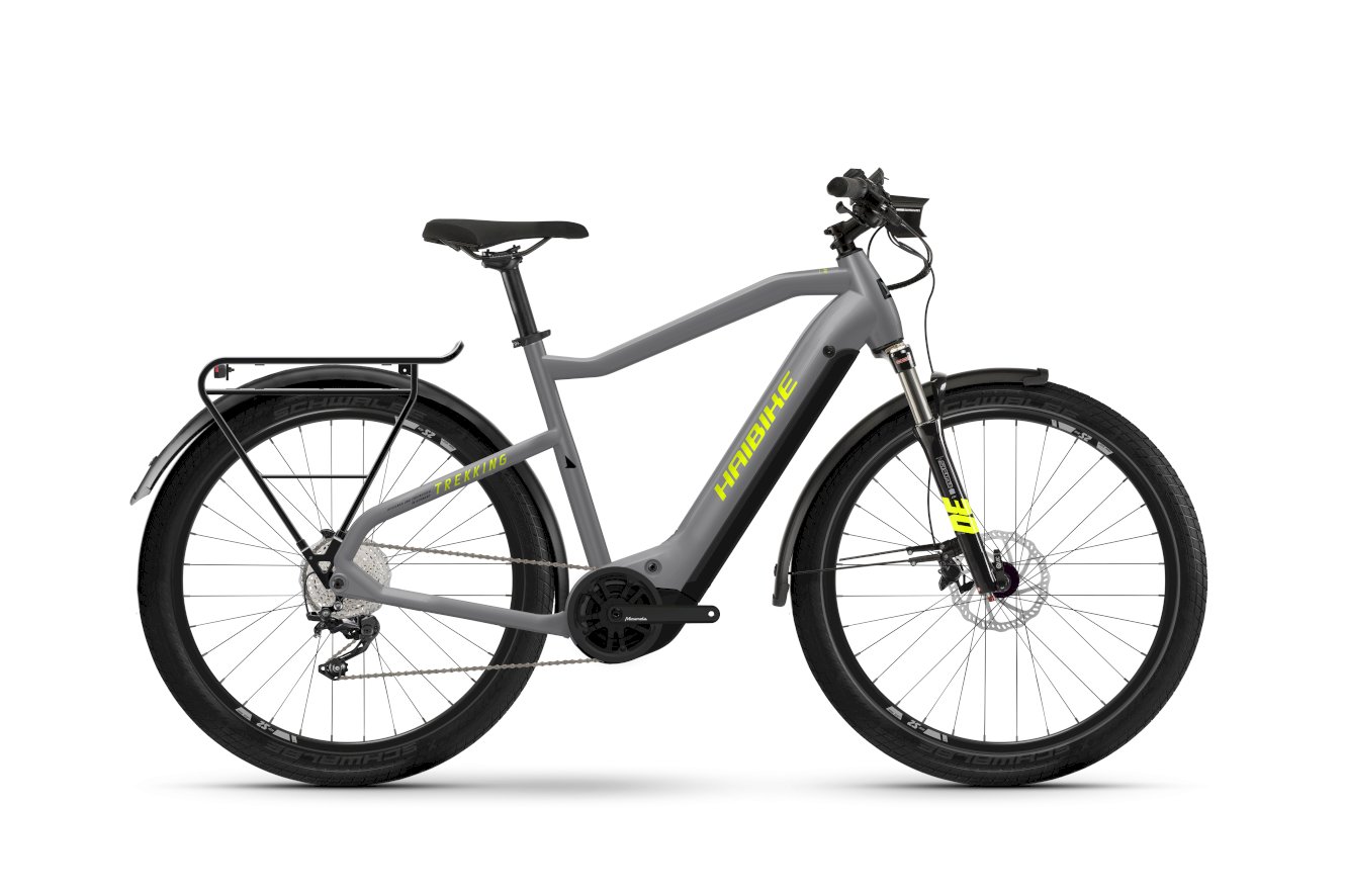 Haibike Trekking 6 High GLOSS_GREY_NEON YLW