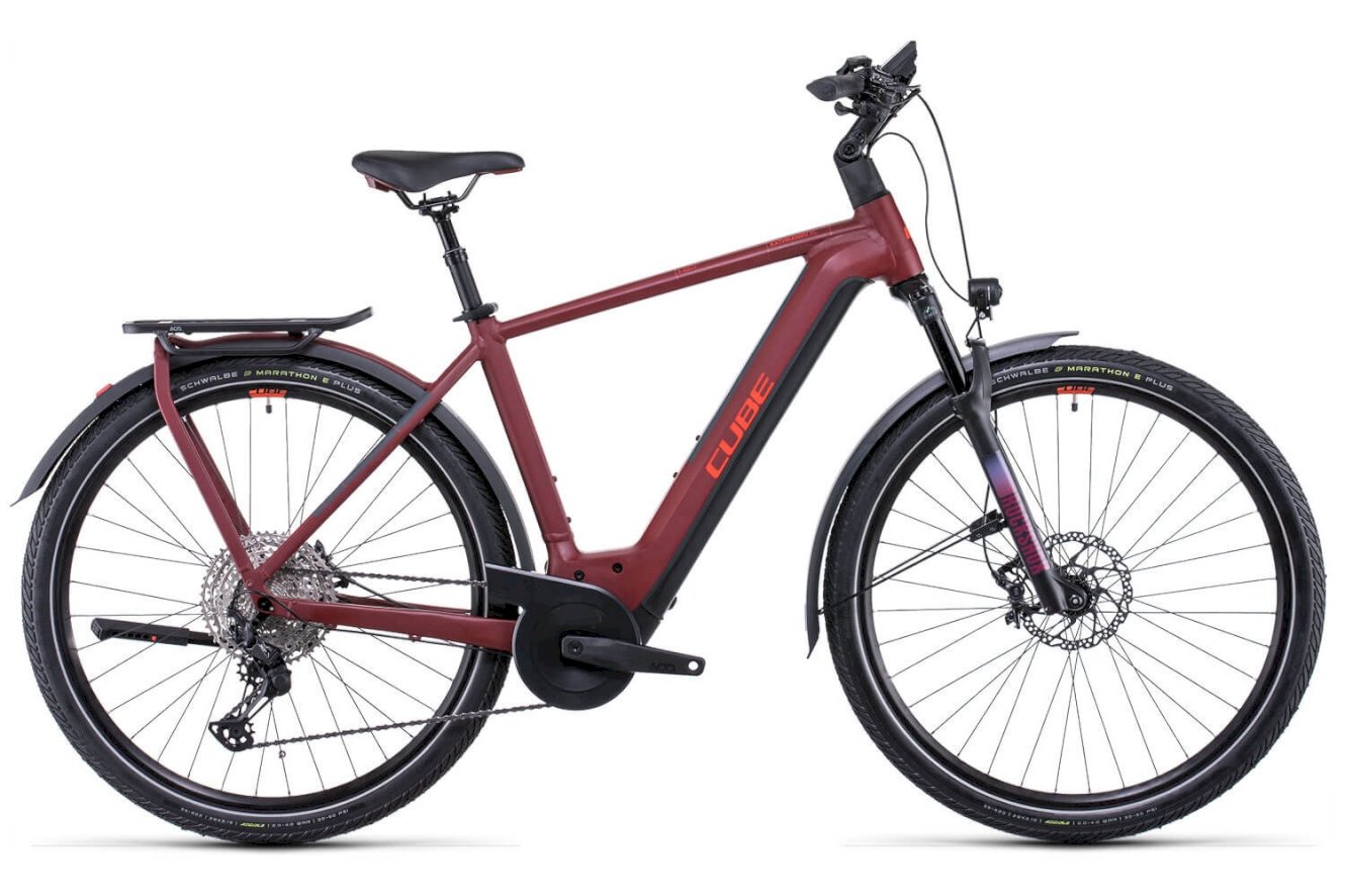 Cube Kathmandu Hybrid SL 750 Diamant darkred´n´red