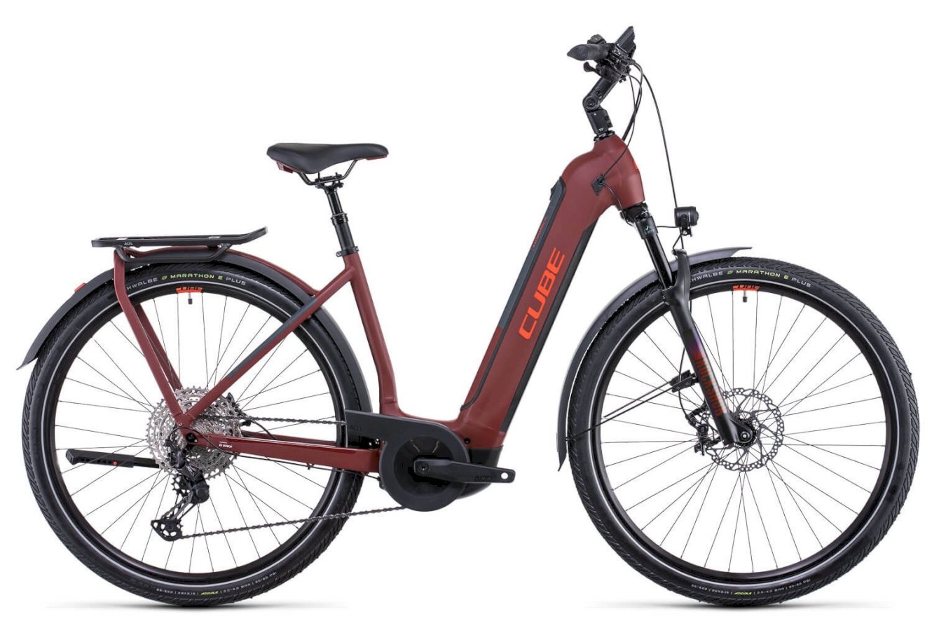 Cube Kathmandu Hybrid SL 750 Wave darkred´n´red