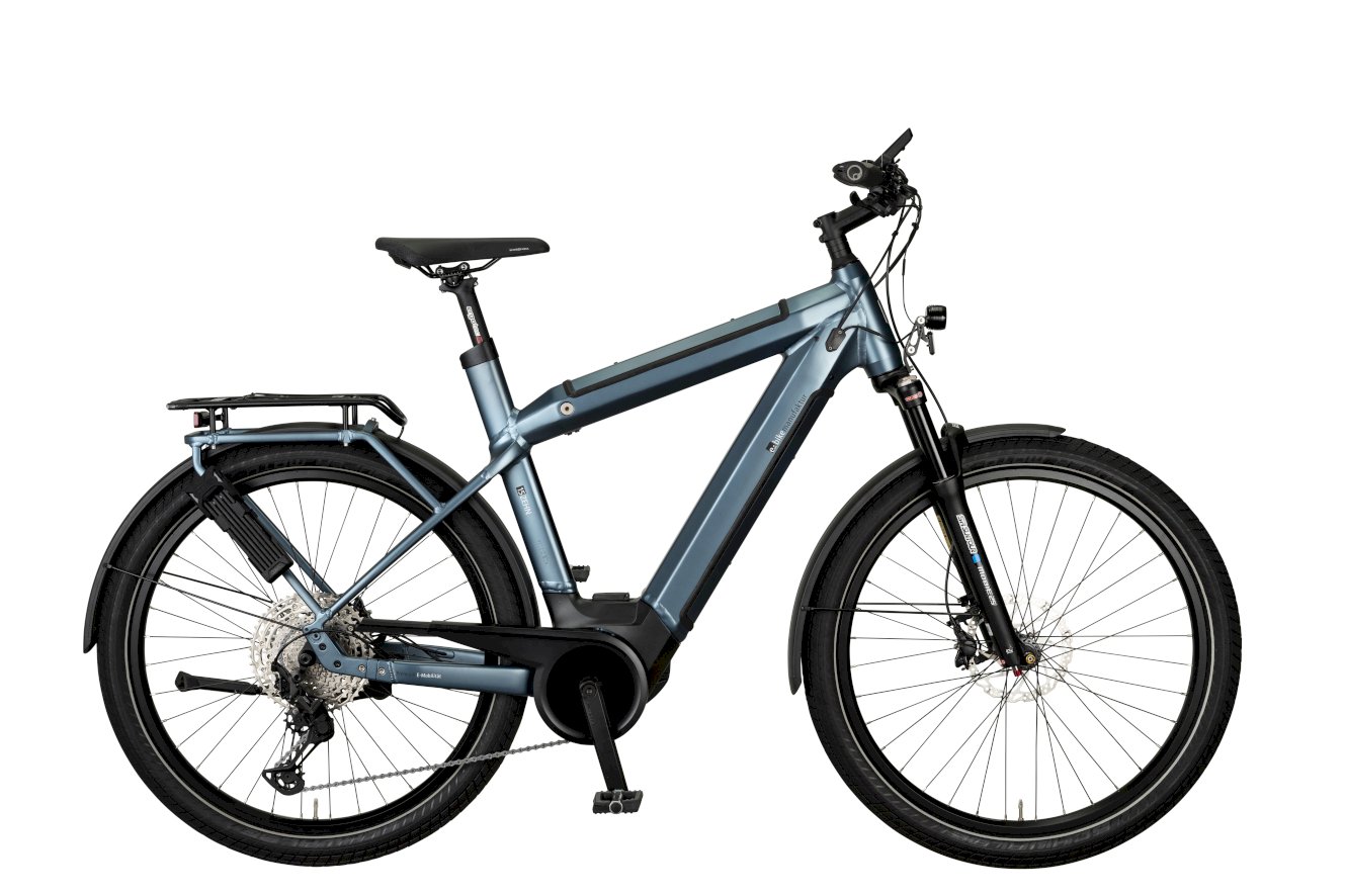 e-bike manufaktur 15ZEHN EXT Diamant blaugrau matt