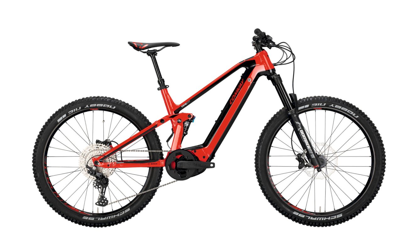 Conway Xyron S 327 Full Suspension red / black