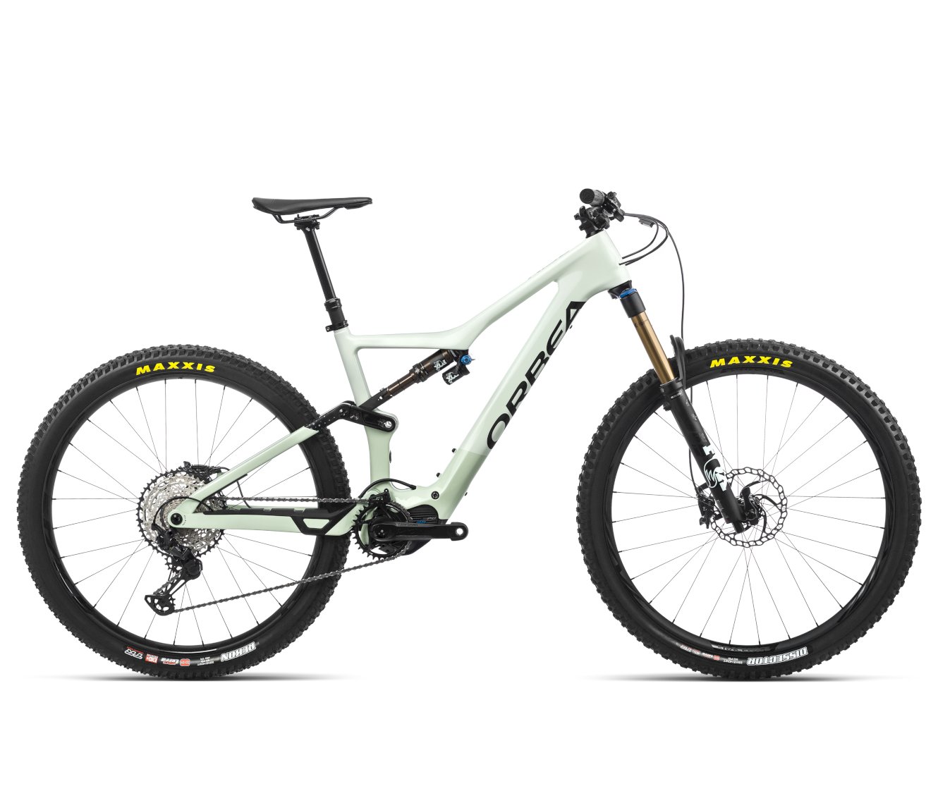 Orbea RISE M10 Diamant White - Green