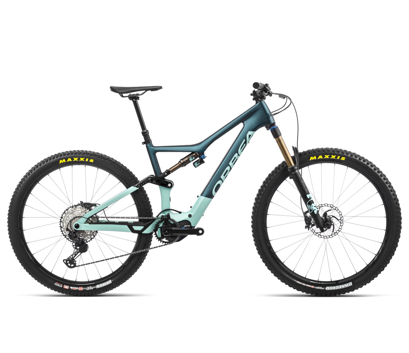 Orbea RISE M10 Diamant Green - Ocean